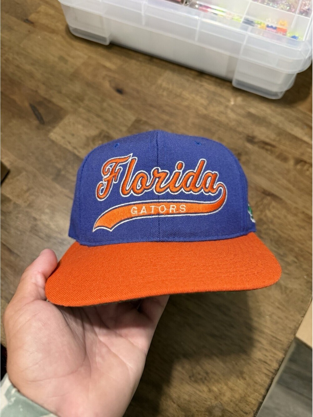 Vintage Florida Gators Starter Tailsweep Snapback Hat READ